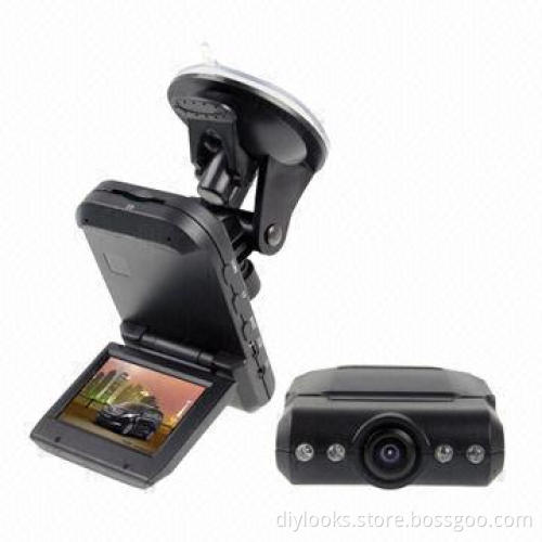 2.3-inch TFT LCD Vehicle Recorder Car Camera, Built-in 4 LED Lights, Supports SD/MMC Cards